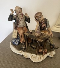 Statua porcellana Capodimonte firmata