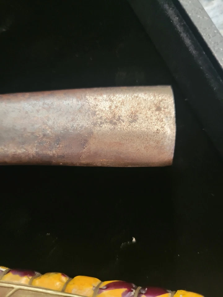 Cuchillo daga de oficiales nacionalistas de la Segunda Guerra Mundial del ejército chino con vaina Segunda Guerra Mundial (leer por favor) Foto 4 de 4