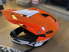 KTM Dynamic FX Crash Helmet Motocross Size large Boxed 100% google included! 