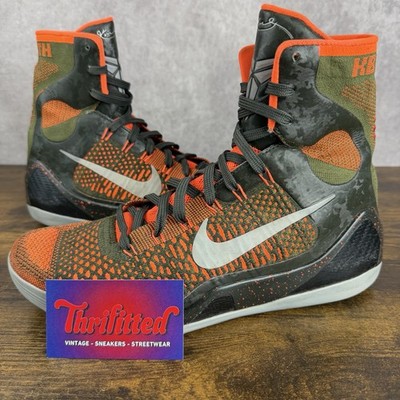 Nike Kobe 9 Elite Sequoia Strategy Size 10 630847-303 Men s Basketball Shoes OG