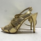 Michael Kors Gold Heels Women's Size 9 — photo 1