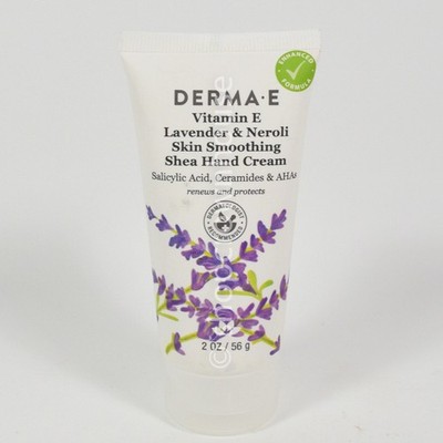 DERMA E Vitamin E Lavender & Neroli Skin Smoothing Shea Hand Repair Cream 2 oz