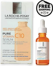 La Roche Posay PURE VITAMIN C10 Serum Anti-Aging Booster 30ml Free Shipping