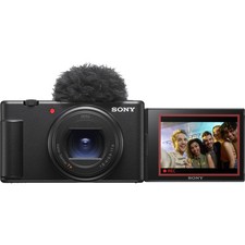 Sony ZV-1 II Vlog 4K Camera for Content Creators  Vloggers, Black ZV-1M2/B, Ope