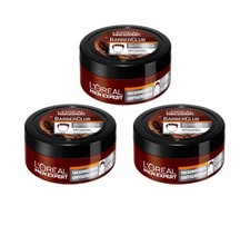 L'Oreal Men Expert Barber Club Hair Thickening Paste Volumizing 75ml Bulk 3-Pack