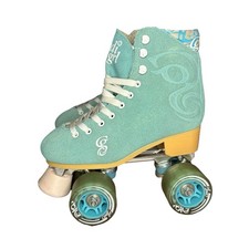 Candi Girl Carlin Quad Artistic Roller Skates - Seafoam Women's size 5