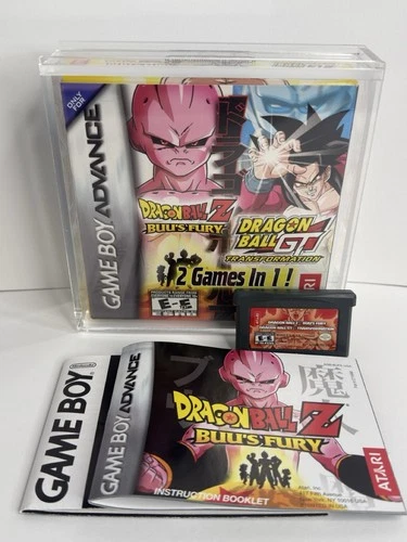 Dragon Ball Z: Buu's Fury/Dragon Ball GT: Transformation GAMEBOY W/ ACRYLIC CASE