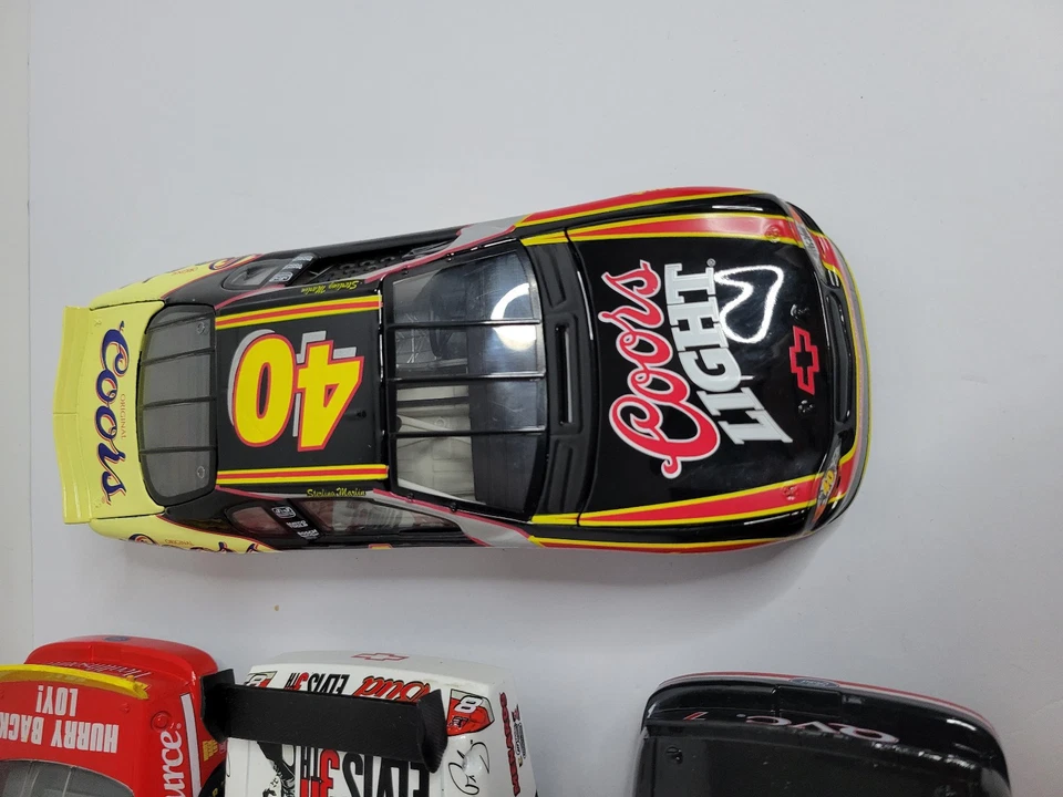 Lote de 4 DieCast 1:24! Sterling Marlin 40 Bodine 2000 7 Earnhardt Jr. 8 Allen 19 Foto 2 de 4