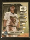 Konnor Griffin Rookie Card 2024 Bowman Chrome Draft Night #BDN-2 RC Pirates