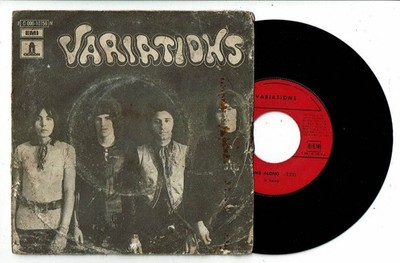 VARIATIONS 45 U/Min 7'' Vinyl Single COME ALONG - PROMISES - ODEON 10159 Selten