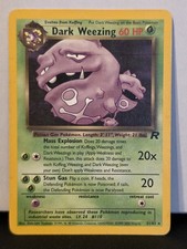 Dark Weezing 31/82 Non-Holo Team Rocket  on eBay