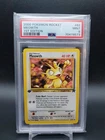 2000 Meowth 62/82 Team Rocket 1st Edition PSA 9 Pokemon TCG