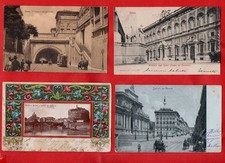 ROMA - LOTTO DI 100 CARTOLINE ANTICHE FP D'EPOCA - VIAGGIATE E NON -vedi foto