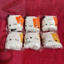 Chibigurumi x Chibi stuffed decoration kit cat poncho calico cat set of 6 Unused
