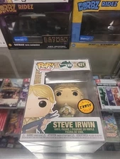 Funko Pop CHASE Australia Zoo Steve Irwin w/ Turtle Figure w/ Protector