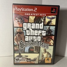Grand Theft Auto: San Andreas PlayStation 2 W/Manual - No Map - Fast Shipping