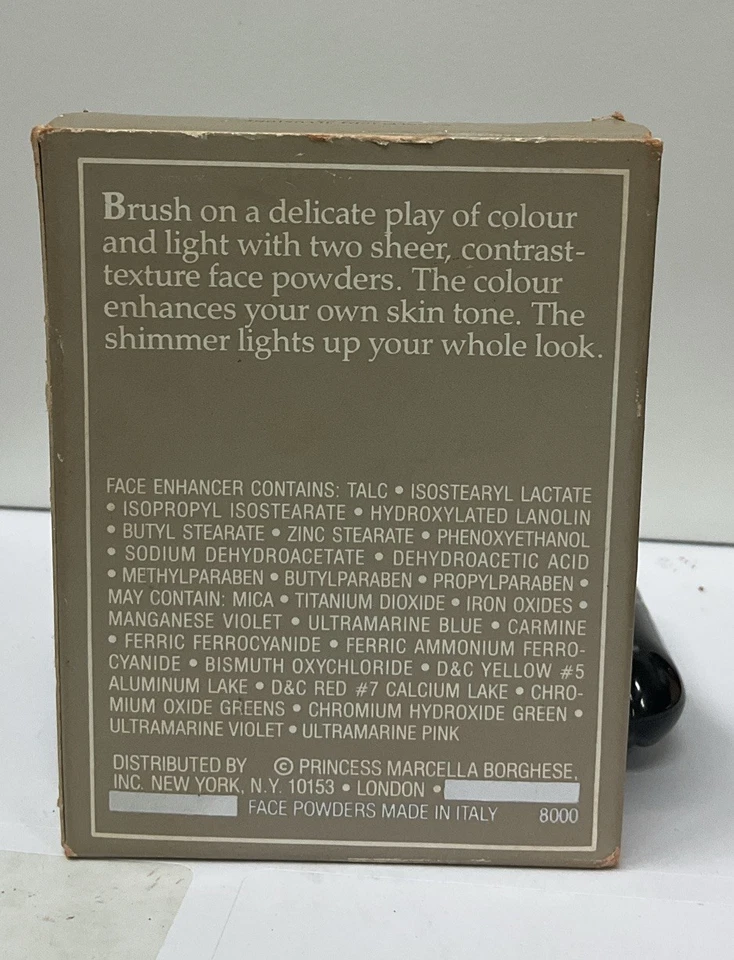 Princess Marcella Borghese ILLUSIONE Enhancing Face Powders CANDLELIGHT .18z  - Image 4 of 4