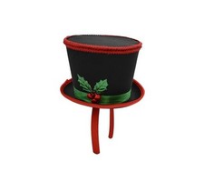 Adults Mini Snowman Top Hat Headband Ugly Sweater Party Christmas Caroler