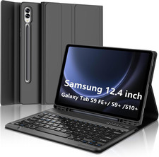 Keyboard Case for Samsung Galaxy Tab S10 plus / S9 FE plus / S9 plus 12.4Inch