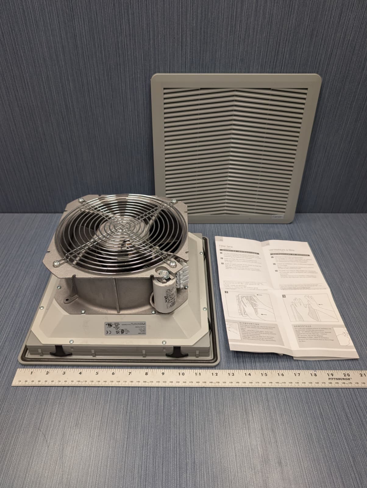 COSTECH C22S12HKBU00 AC115V 60/75W Cooling Fan