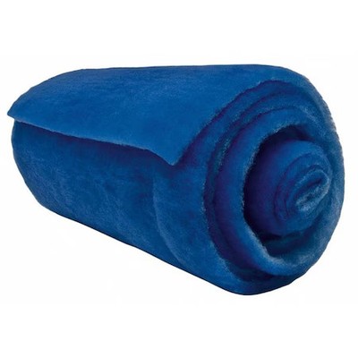 50 In X 90 Ft X 1 In Polyester Air Filter Roll, Merv 7, Blue/White (Formerly