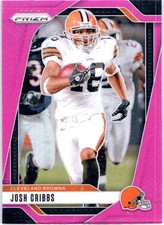 2024 Panini Prizm #72 Josh Cribbs Pink
