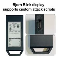 for Bjorn Network Tools, Bjorn E-ink Display Supports Custom Scripts Attack D9F6