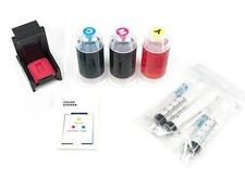 Color CMY Ink Refill Box Kit for HP 60/61/62 Ink Cartridges