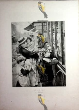 Toy Shop, T B Kennington, Book Illustration (Print), 1891