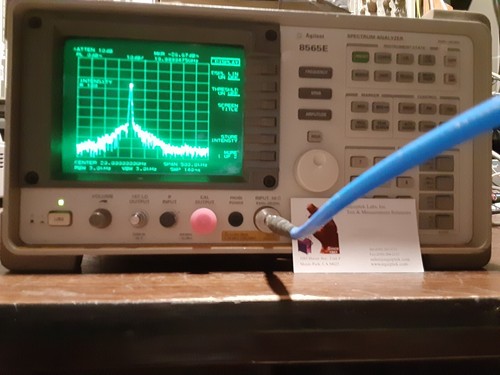Agilent 8565E 50 GHz Spectrum analyzer Less than 3000 hours of use. 2.4 mm male - Picture 4 of 11