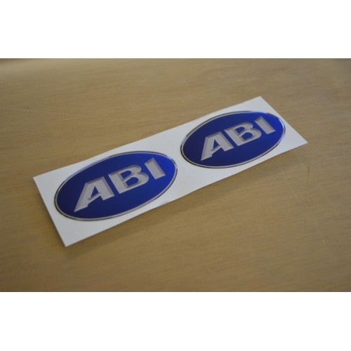 ABI Caravan (RESIN DOMED) Dent Cover Stickers Decals Graphics