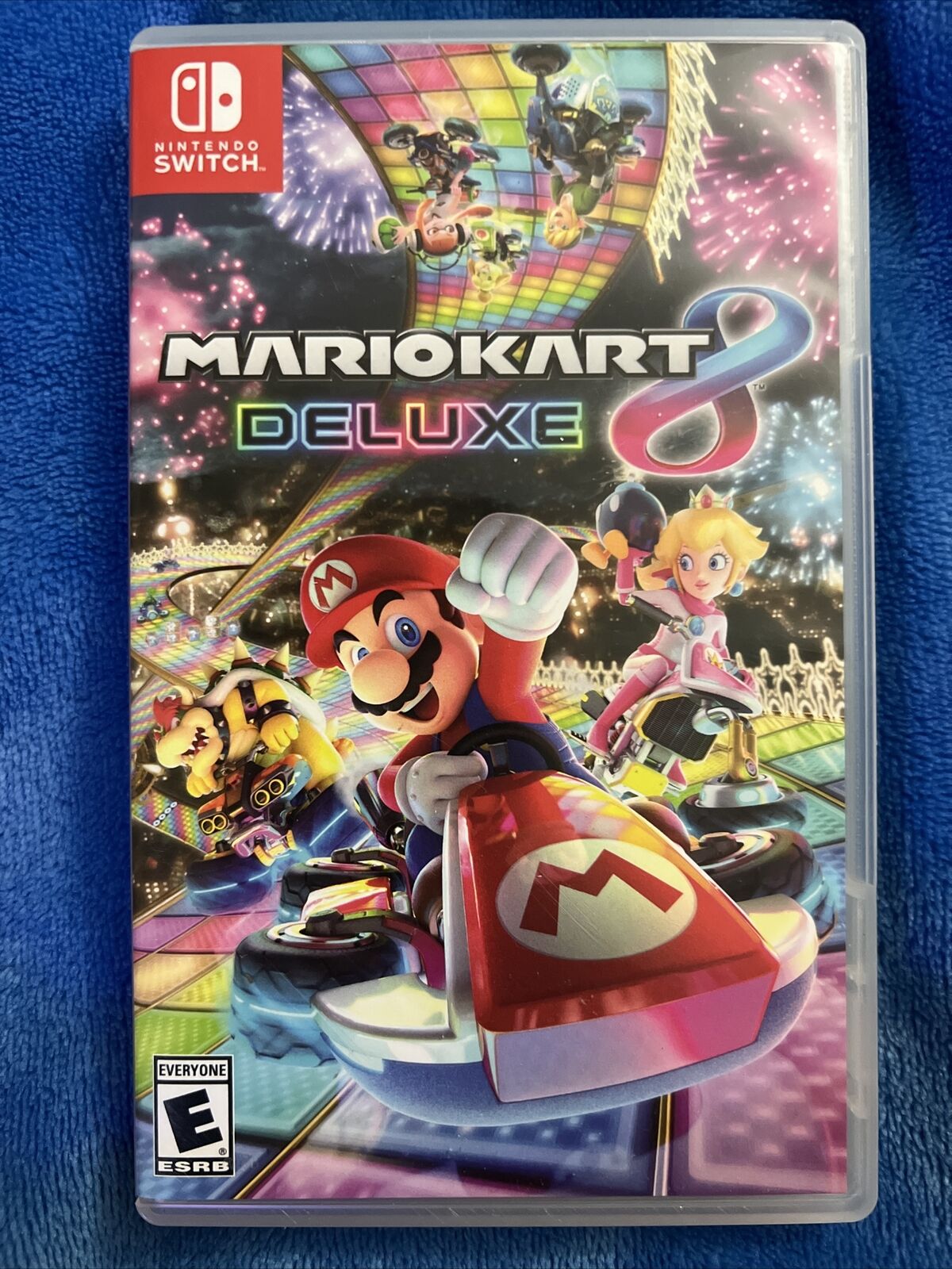 Mario Kart 8 Deluxe Replacement Cover & Case: Double-sided 