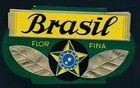 74253) Tobacco, Cigar Boxes Label Brazil FLOR FINA
