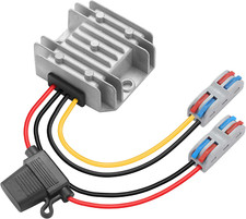 DC 24V Step down to 12V 10A 120W Power Converter, 18V-35V to 12V DC/DC Buck Regu