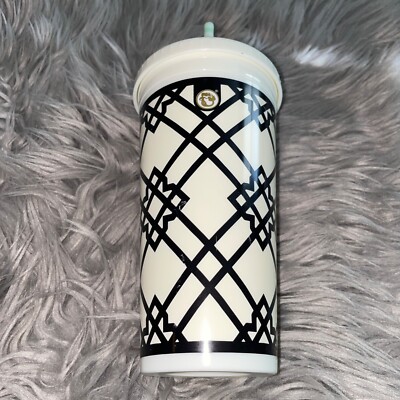 EUC Spartina 449 Insulated 20 oz. Cold Drink Tumbler Seven Oaks Pattern