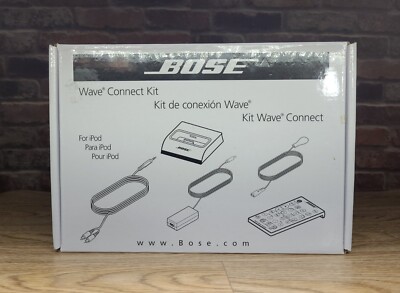 BOSE Wave Connect Kit for iPod # 347759-0010  open box