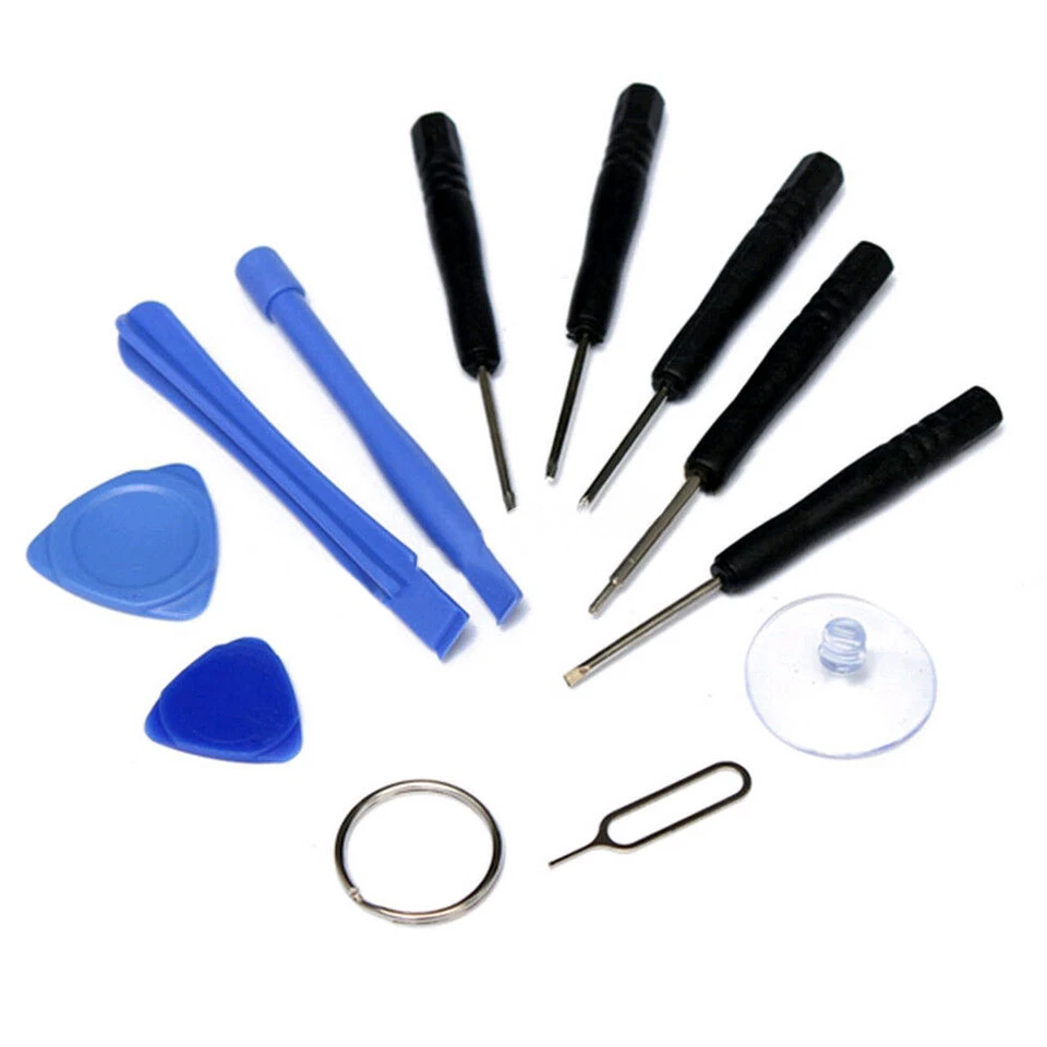 11pcs Mobile Repair Opening Tools Kit Set Pry Screwdriver For iPhone Cell Phone - Image 2 of 4