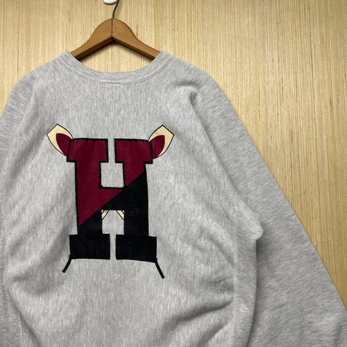Vintage Champion Reverse Weave Sweater Adult Size Medium Men's Harvard Crew 90's - Picture 13 of 14