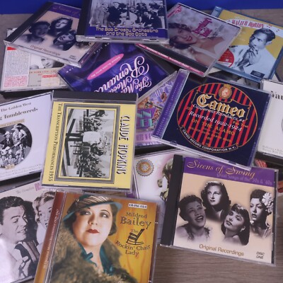 Lot of 20 Jazz Blues Swing CDs Coltrane Brubeck Glenn Miller Ella Armstrong