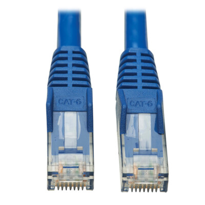 Tripp Lite 50FT RJ45 zu RJ45 männlich Cat6 UTP Patch Snagless Kabel - blau