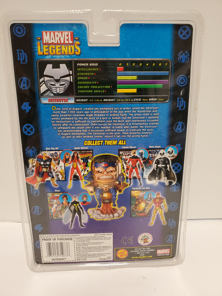 Marvel Legends Destroyer Figure 2006 Toy Biz MODOK BAF New Marvel Legends Destroyer Figure 2006 Toy Biz MODOK BAF New