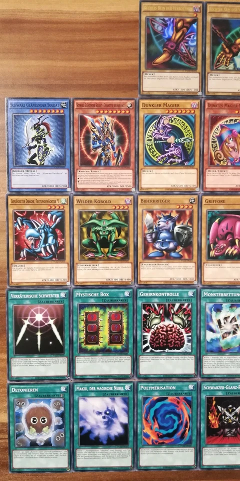Exodia Deck die Verbotene Ultra Rare Holo Yugioh Hexer 41 Karten Yugi Muto DE - Bild 2 von 4