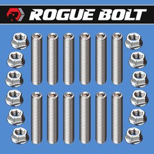 Sbm Intake Manifold Stud Kit Bolts Stainless Small Block Mopar 273 318 340 360