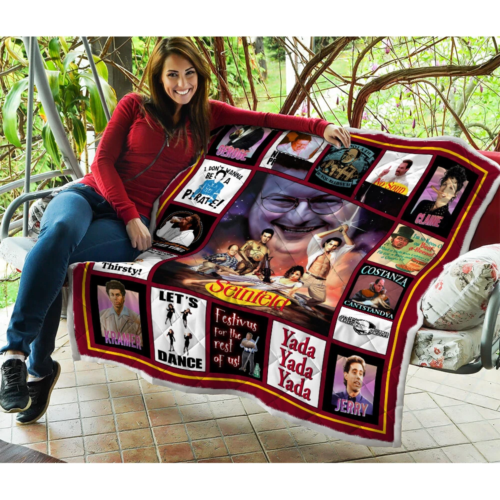 Seinfeld Blanket, Seinfeld TV Series Quilts Blanket Soft All Seasons