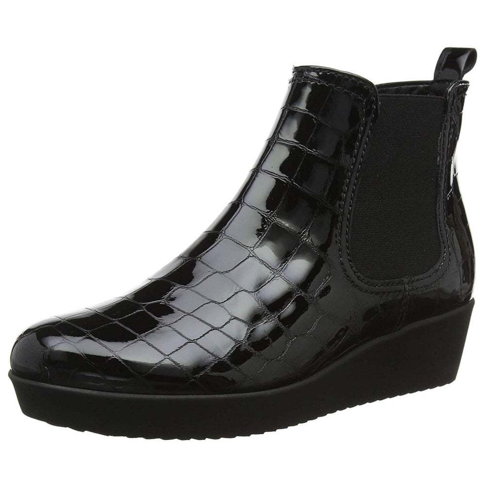 Gabor Ghost 96.050.97 Negro Patente Cocodrilo Cuña Botín Gabor Gabor Gabor Ghost 96.050.97 Negro Patente Cocodrilo Cuña Botín ofreciendo 100%
