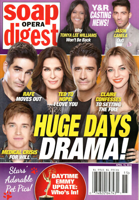 Soap Opera Digest Days of Our Lives Katherine Kelly Lang Robert Scott Wilson