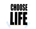 choose life IRON on TRANSFER cool patch flex foil 4 inches long cool item L@@K