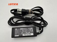 LOT 10 GENUINE HP 45W Blue Tip Charger Ac Adapter HP Envy x2 13 15 17 M6 X360