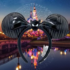 Headband Disney  Parks Minnie Mouse The Nightmare Before Christmas Bat Ears