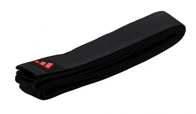 adidas Gürtel schwarz "Champion" 50 mm - Budo-Gürtel - Judo - Karate - Taekwondo - Bild 1 von 2